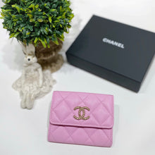 将图片加载到图库查看器,No.001632-2-Chanel Diamond Lace Flap Coins Purse (Brand New / 全新貨品)