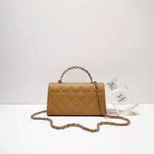 将图片加载到图库查看器,No.4181-Chanel Chain Match Top Handle Clutch With Chain (Brand New / 全新貨品)