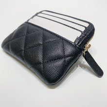 将图片加载到图库查看器,No.4124-Chanel Caviar Girly Strass Zipped Coins Purse (Brand New / 全新貨品)