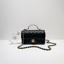将图片加载到图库查看器,No.001613-1-Chanel Timeless Classic Mini With Top Handle (Brand New / 全新貨品)