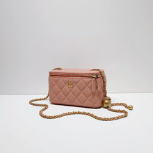将图片加载到图库查看器,No.4108-Chanel Pearl Crush Vanity With Chain  (Unused / 未使用品)