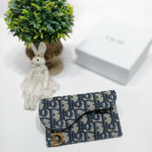Load image into Gallery viewer, No.4114-Dior Saddle Cosmos Zipped Card Holder (Brand New / 全新貨品)