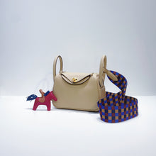 画像をギャラリービューアに読み込む, No.3667-Hermes Mini Lindy Mix Quadrille (Brand New/全新)