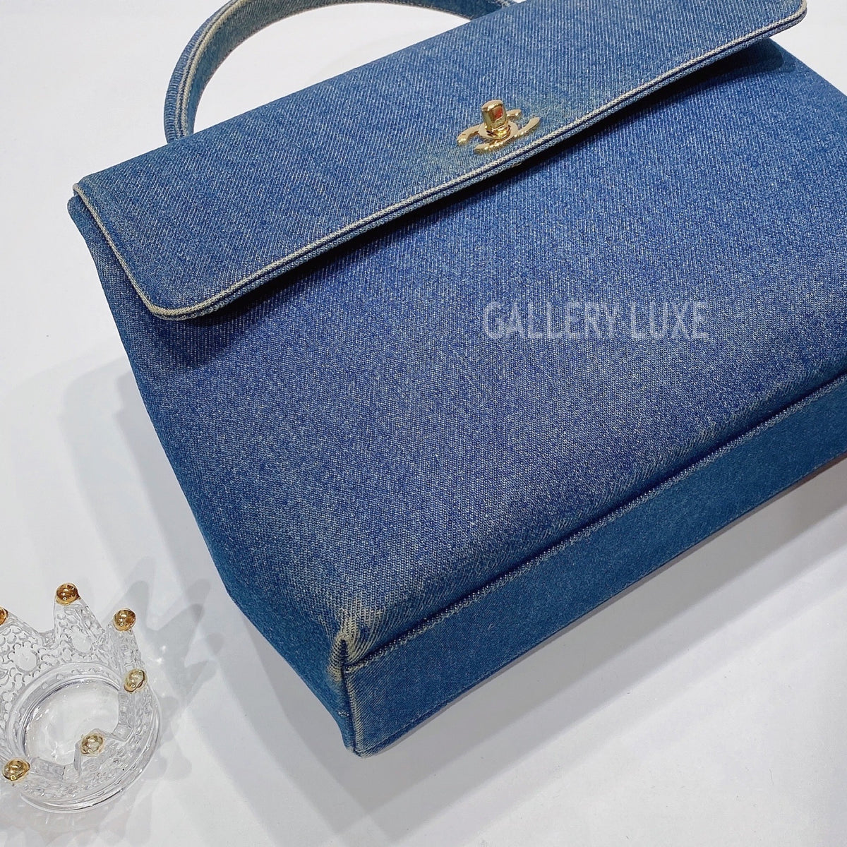 No.3471-Chanel Vintage Denim Kelly Handle Bag – Gallery Luxe Limited