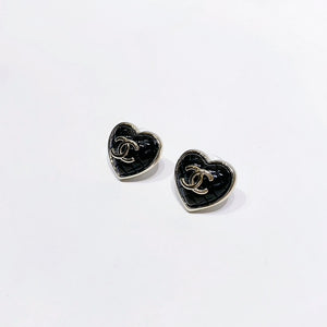 No.4316-Chanel Metal Heart Earrings