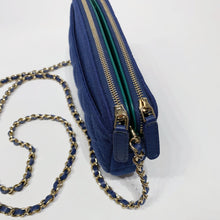 画像をギャラリービューアに読み込む, No.4517-Chanel Jersey Clutch With Chain
