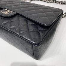 Load image into Gallery viewer, No.003007-Chanel Caviar Timeless Classic Maxi Jumbo Flap Bag
