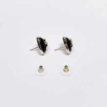 将图片加载到图库查看器，No.4316-Chanel Metal Heart Earrings
