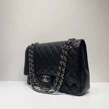 Load image into Gallery viewer, No.003007-Chanel Caviar Timeless Classic Maxi Jumbo Flap Bag
