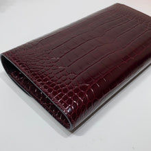 Load image into Gallery viewer, No.04565-Hermes Shiny Alligator  Constance Long Wallet
