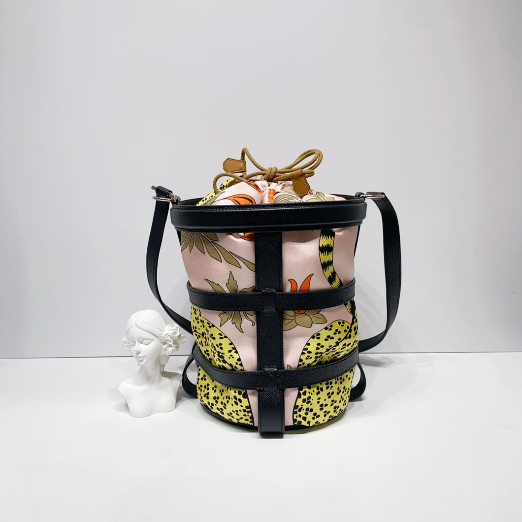 No.4502-Hermes Epsom Silk Musardine Handbag