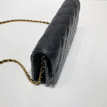 将图片加载到图库查看器，No.001693-Chanel Caviar Timeless Classic Wallet On Chain
