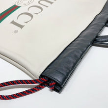 画像をギャラリービューアに読み込む, No.4354-Gucci Print Leather Backpack (Unused / 未使用品)
