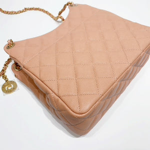 No.4068-Chanel Large Caviar Wavy CC Hobo Bag (Brand New / 全新貨品)