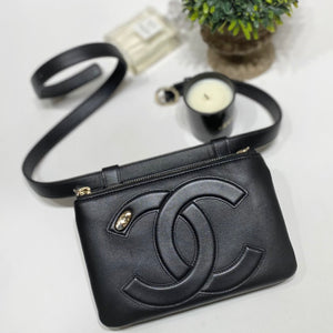 No.4341-Chanel CC Mania Waist Bag