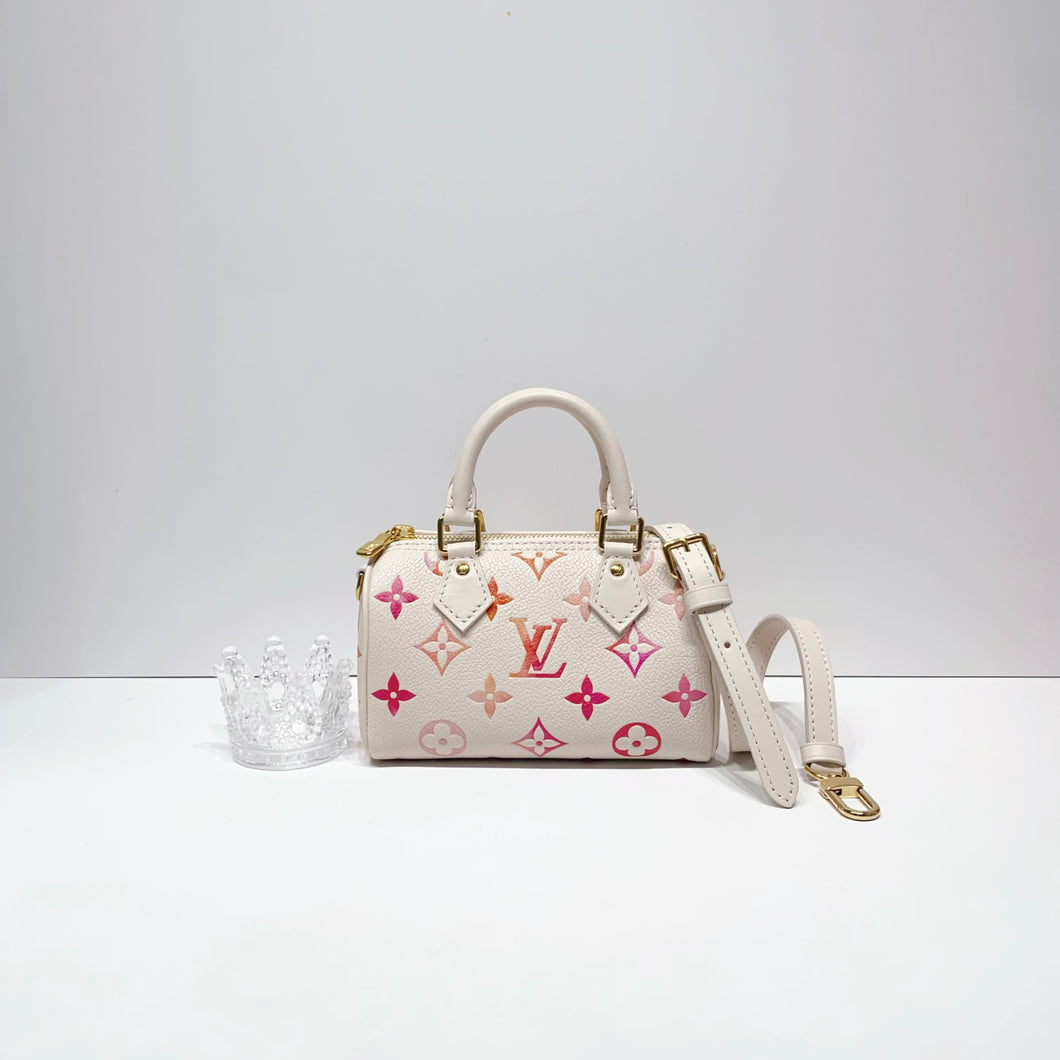 No.4488-Louis Vuitton Monogram Empreinte Nano Speedy (Unused/ 未使用品)