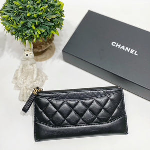 No.4252-Chanel Gabrielle Zipped Long Wallet