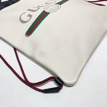 画像をギャラリービューアに読み込む, No.4354-Gucci Print Leather Backpack (Unused / 未使用品)
