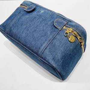 No.3651-Chanel Vintage Denim Large Vanity Case