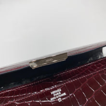 Load image into Gallery viewer, No.04565-Hermes Shiny Alligator  Constance Long Wallet
