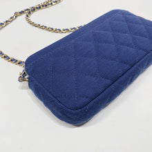 画像をギャラリービューアに読み込む, No.4517-Chanel Jersey Clutch With Chain
