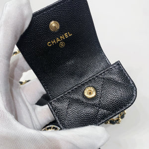 No.4486-Chanel Phone &amp; AirPods Pro Case With Chain