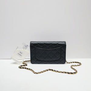 No.4415-Chanel Caviar Timeless Classic Wallet On Chain (Brand New/全新)