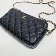 将图片加载到图库查看器，No.4389-Chanel Timeless Classic Clutch With Chain
