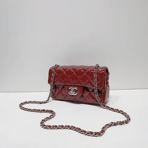 No.4345-Chanel Patent Timeless Classic Mini Flap Bag