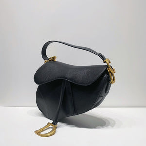 No.4339-Christian Dior Medium Saddle Bag with Strap