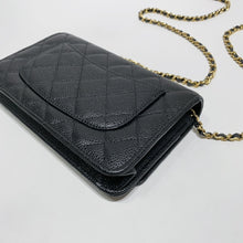 将图片加载到图库查看器，No.4415-Chanel Caviar Timeless Classic Wallet On Chain (Brand New/全新)
