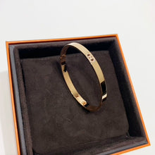 将图片加载到图库查看器，No.4311-Hermes H d&#39;Ancre Bracelet SH
