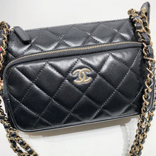 将图片加载到图库查看器，No.4416-Chanel Timeless Classic Clutch With Chain
