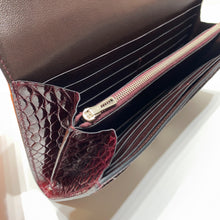 Load image into Gallery viewer, No.04565-Hermes Shiny Alligator  Constance Long Wallet
