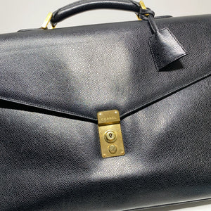 No.2166-Chanel Vintage Caviar Briefcase