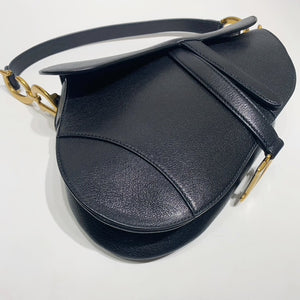 No.4339-Christian Dior Medium Saddle Bag with Strap