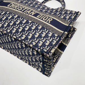 No.4338-Dior Medium Oblique Embroidery Book Tote