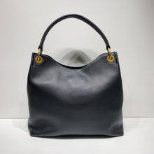 Load image into Gallery viewer, No.4350-Prada Vitello Phenix Embossed Logo Hobo Tote Bag
