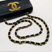 將圖片載入圖庫檢視器 No.001665-4-Chanel Vintage Satin Mini Flap Bag
