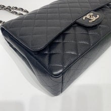 Load image into Gallery viewer, No.003007-Chanel Caviar Timeless Classic Maxi Jumbo Flap Bag
