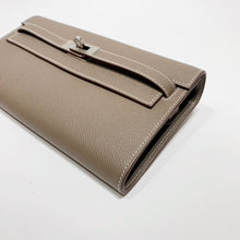 将图片加载到图库查看器，No.4310-Hermes Epsom Kelly To Go Wallet (Brand New / 全新貨品)
