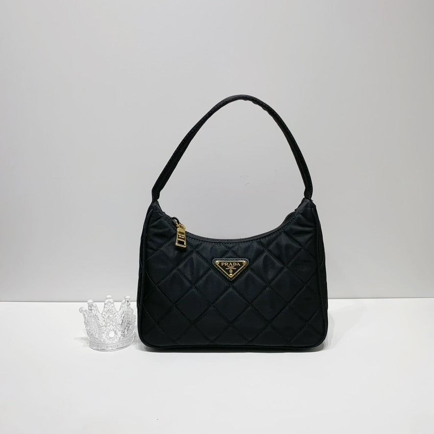 No.4368-Prada Nylon Hobo Bag