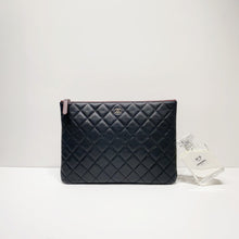 将图片加载到图库查看器，No.4055-Chanel Medium Timeless Classic O Case Clutch
