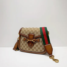 将图片加载到图库查看器，No.4157-Gucci Lady Web GG Shoulder Bag
