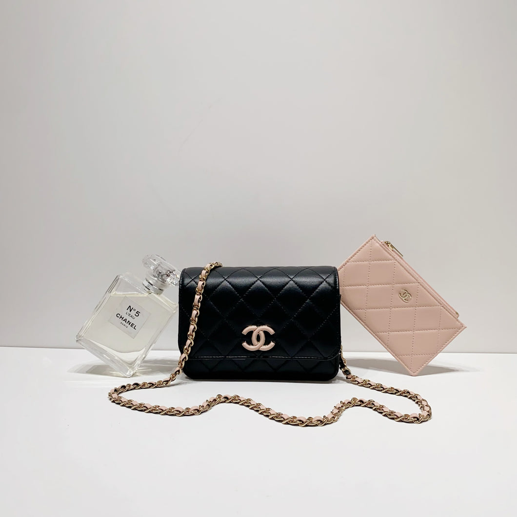 No.4168-Chanel Sunset Boulevard Clutch With Chain