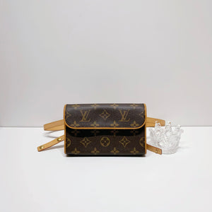 No.4184-Louis Vuitton Monogram Pochette Florentine Belt Bag
