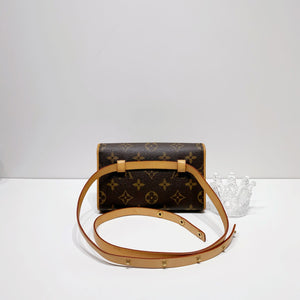 No.4184-Louis Vuitton Monogram Pochette Florentine Belt Bag