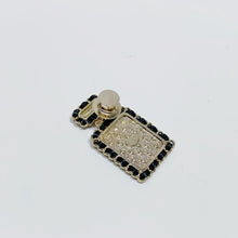 Load image into Gallery viewer, No.4174-Chanel Metal &amp; Leather Perfume Bottle Brooch
