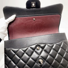 將圖片載入圖庫檢視器 No.4191-Chanel Lambskin Classic Jumbo Double Flap Bag
