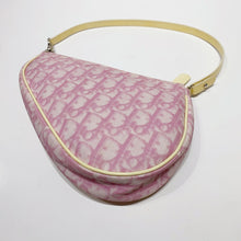 이미지를 갤러리 뷰어에 로드 , No.4227-Dior Vintage Canvas Saddle Handbag
